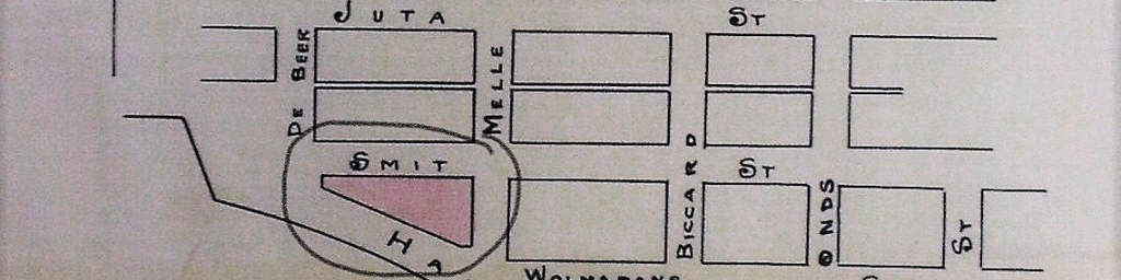 Proposed Location Of St Johns College Between Hancock Smit And Melle Streets In Braam
