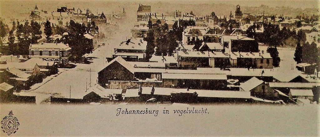 A Birds Eye View Of Joburg 1897