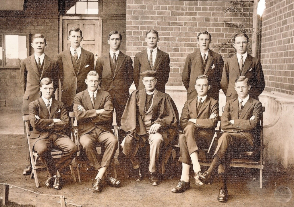 Fr Eustace St Clair Hill And College Prefects 1920