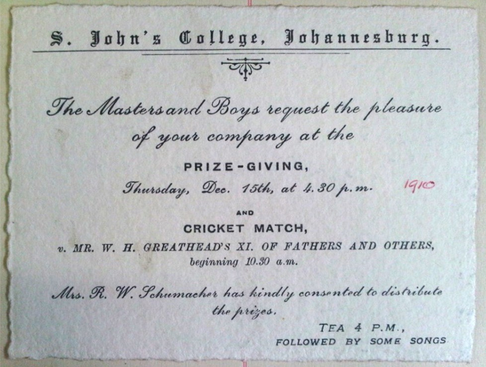 St Johns College 1910 3