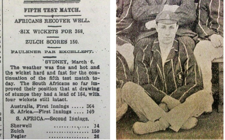 Billy Zulch O  J In His Springbok Blazer And Cap