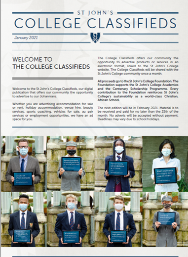 College Classifieds Jan