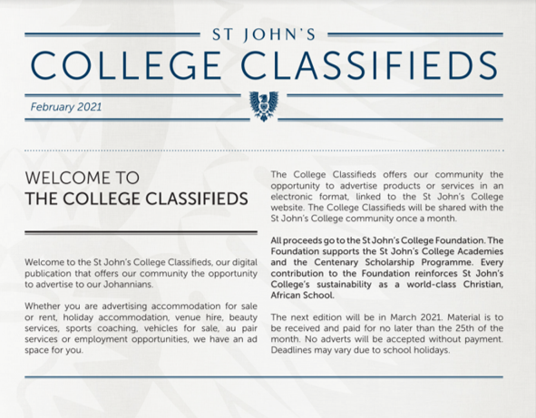 College Classifieds