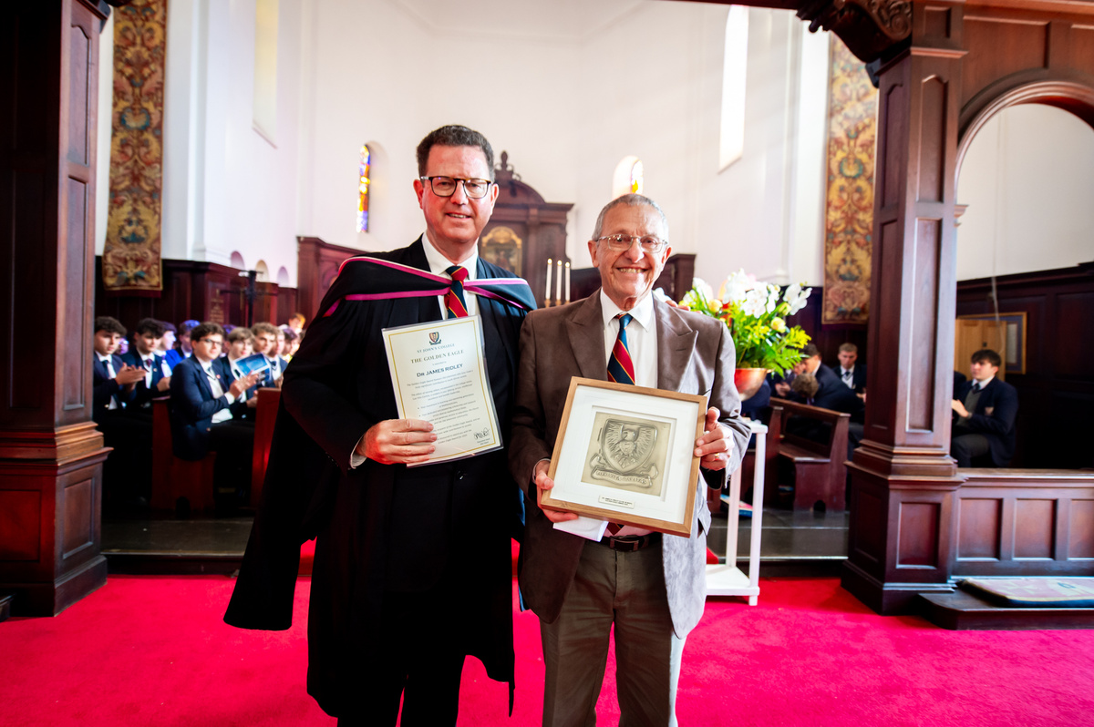 James Ridley Rnld James Ridley | Golden Eagle Award Recipient | St John’s College ...