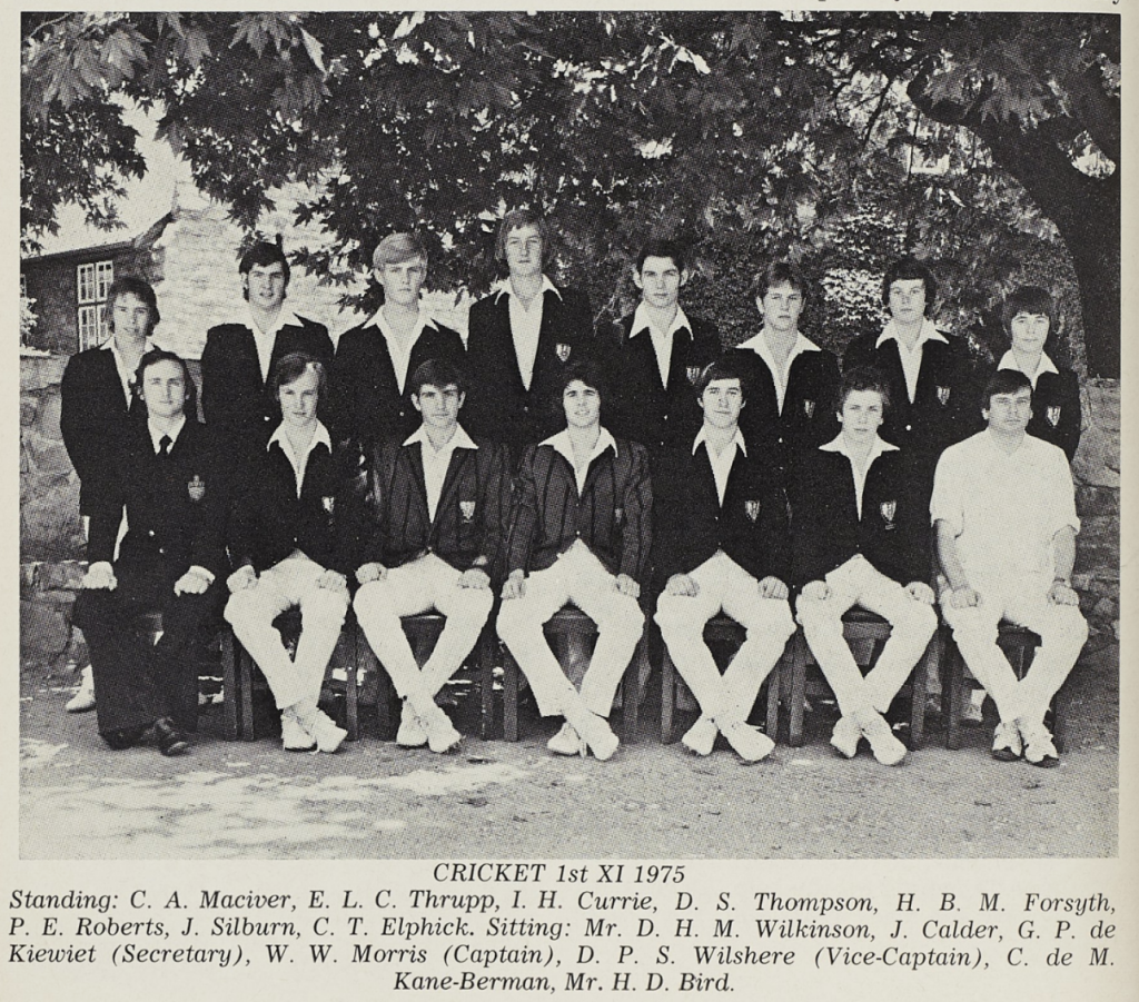 First XI 1975
