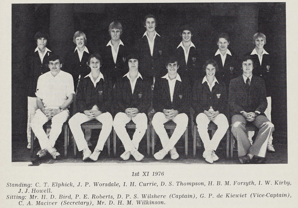 First XI 1976