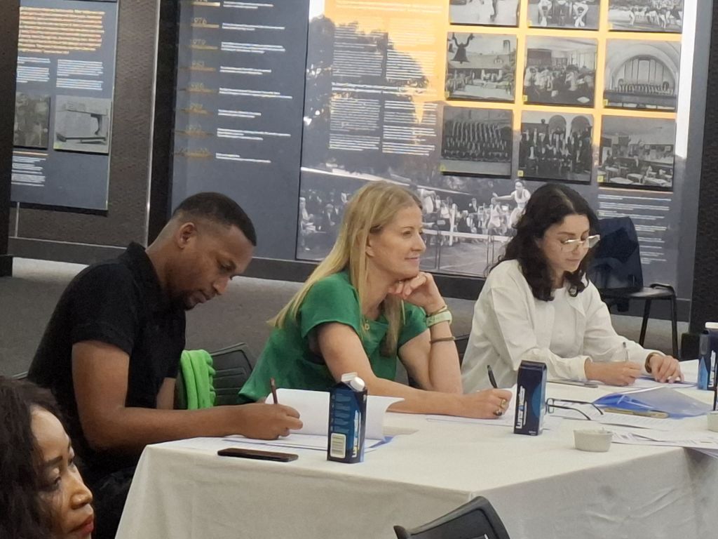 Senior Adjudicators Warren Masombuka Angel Jones Lula Pam Grant