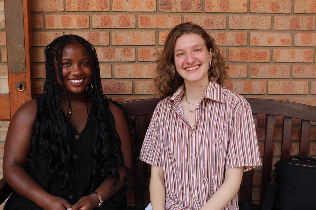 Ayana Lang and Carletta Barron